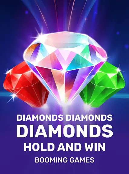 Diamonds Diamonds Diamonds Hold and Win game tile